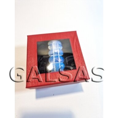 Red Paper Gift Box with Window, 9 x 9 x 5 cm, Pack of 6 Red Paper Gift Box with Window, 9 x 9 x 5 cm, Pack of 6