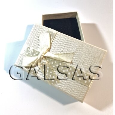 Paper Gift Box with Bow, Warm White, 7 x 9 x 3 cm, Pack of 12 Paper Gift Box with Bow, Warm White, 7 x 9 x 3 cm, Pack of 12