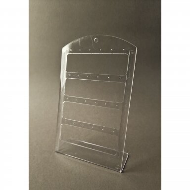 Kõrvarõngastugi, plastist, L-kujuline - AUS-PL-4M-SK Kõrvarõngastugi, plastist, L-kujuline - AUS-PL-4M-SK