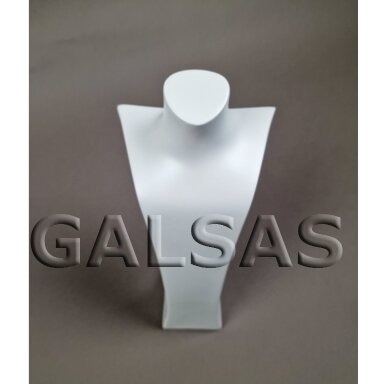 Necklace Display Bust KAK-STI 24 cm - Ceramic - White Necklace Display Bust KAK-STI 24 cm - Ceramic - White