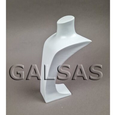 Necklace Display Bust KAK-STI 24 cm - Ceramic - White Necklace Display Bust KAK-STI 24 cm - Ceramic - White