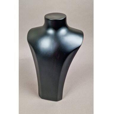 Necklace Display Bust KAK-STI 32 cm - ceramic - black Necklace Display Bust KAK-STI 32 cm - ceramic - black