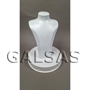 Jewelry Display Stand KAK-STI 32 cm - Ceramic - White color Jewelry Display Stand KAK-STI 32 cm - Ceramic - White color