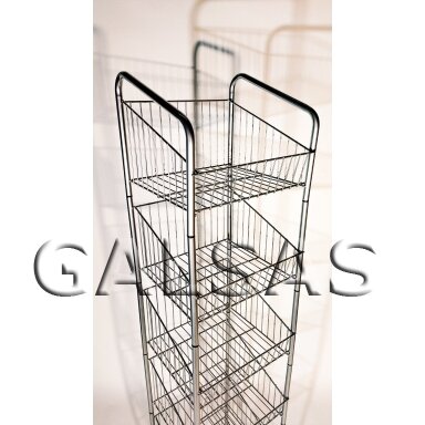 Shelf Retail and Storage Display Rack. Model 30-L400-P. Available by pre-order.