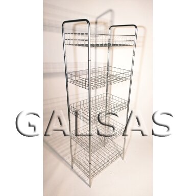 Retail or Storage Shelving Stand – Multi-Purpose, Disassemblable. Model 28-L900-P. Available by Pre-Order!