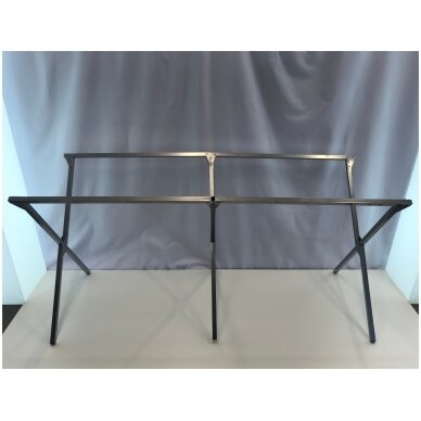 Metāla rāmis-kājas saliekamam tirdzniecības galdam 1,5 m x 1 m (pārdodas atsevišķi)