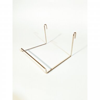Horizontal Shoe Holder for Gridwall Panel. Model 101-BAT-TIE-P