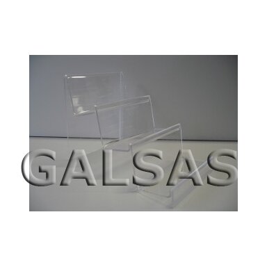 Multi-Purpose Display Stand for Jewelry and Accessories, Three-Tier, Plastic, 14 cm Wide Multi-Purpose Display Stand for Jewelry and Accessories, Three-Tier, Plastic, 14 cm Wide