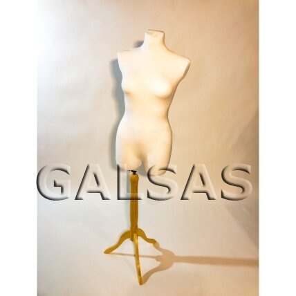 Replacement White Fabric Cover for "Extended" Dress Form Model 4