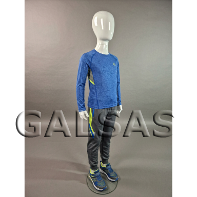 Child Mannequin VAI-B-BLI-135 - full-body, glossy white plastic, height 135 cm Child Mannequin VAI-B-BLI-135 - full-body, glossy white plastic, height 135 cm