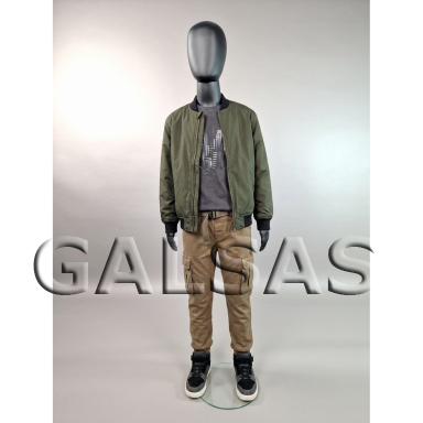 Child Mannequin VAI-J-MAT-135 - Matte, Black, Height 135 cm Child Mannequin VAI-J-MAT-135 - Matte, Black, Height 135 cm