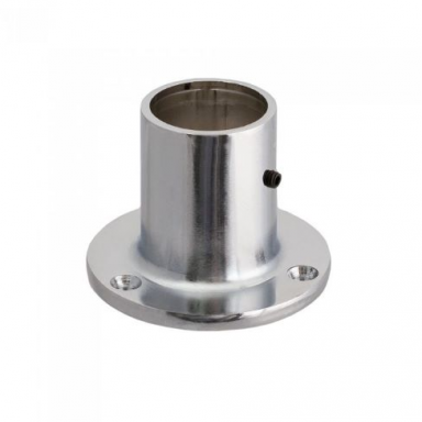 Wall-Mounted "Medium" Holder for 25 mm Chrome-Plated Tube