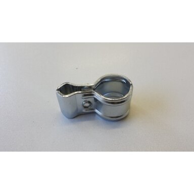 Connector mount for 25 mm chrome-plated tube and grid structure