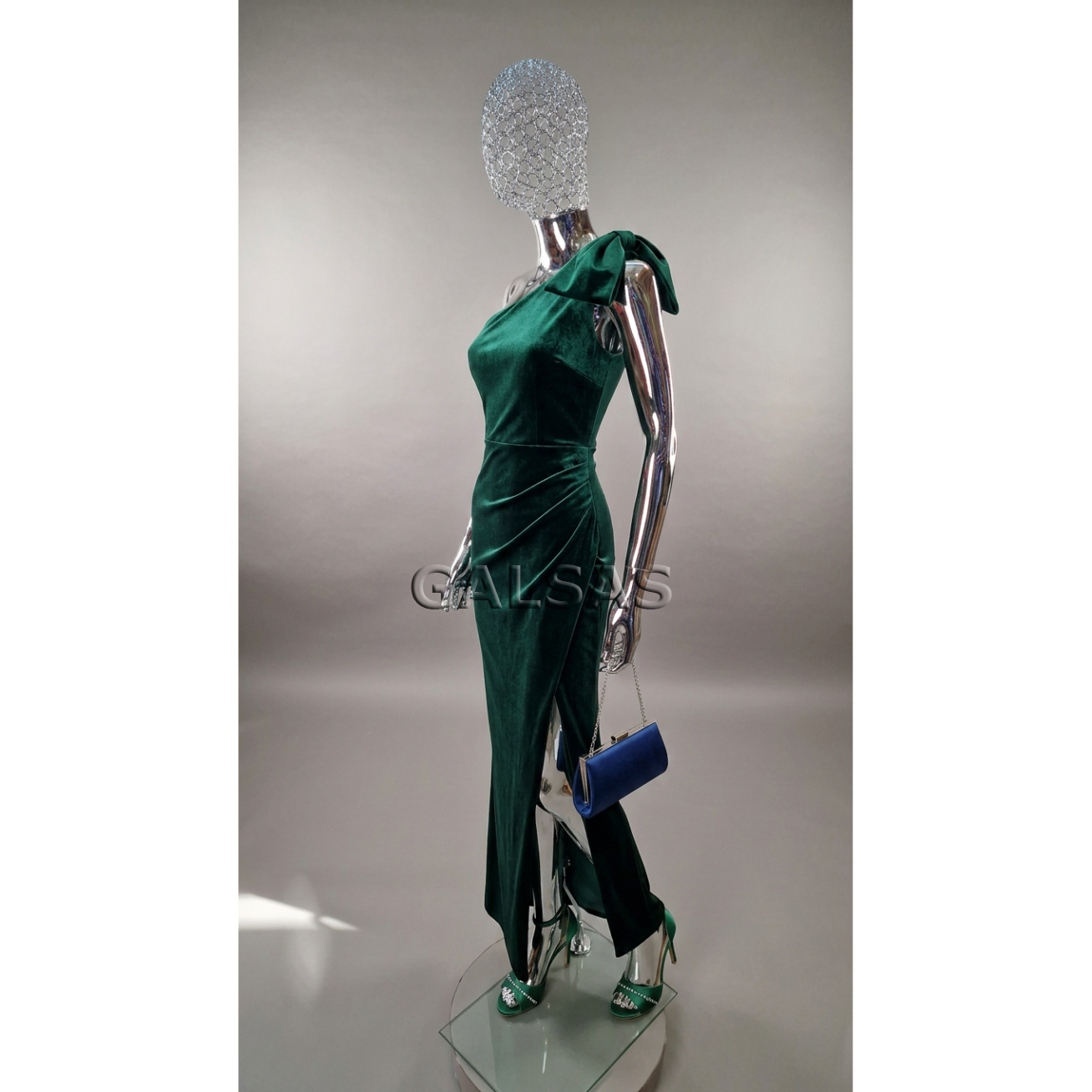 Mirror-Chrome Female Mannequin BF2-TINKL-SILVER 1