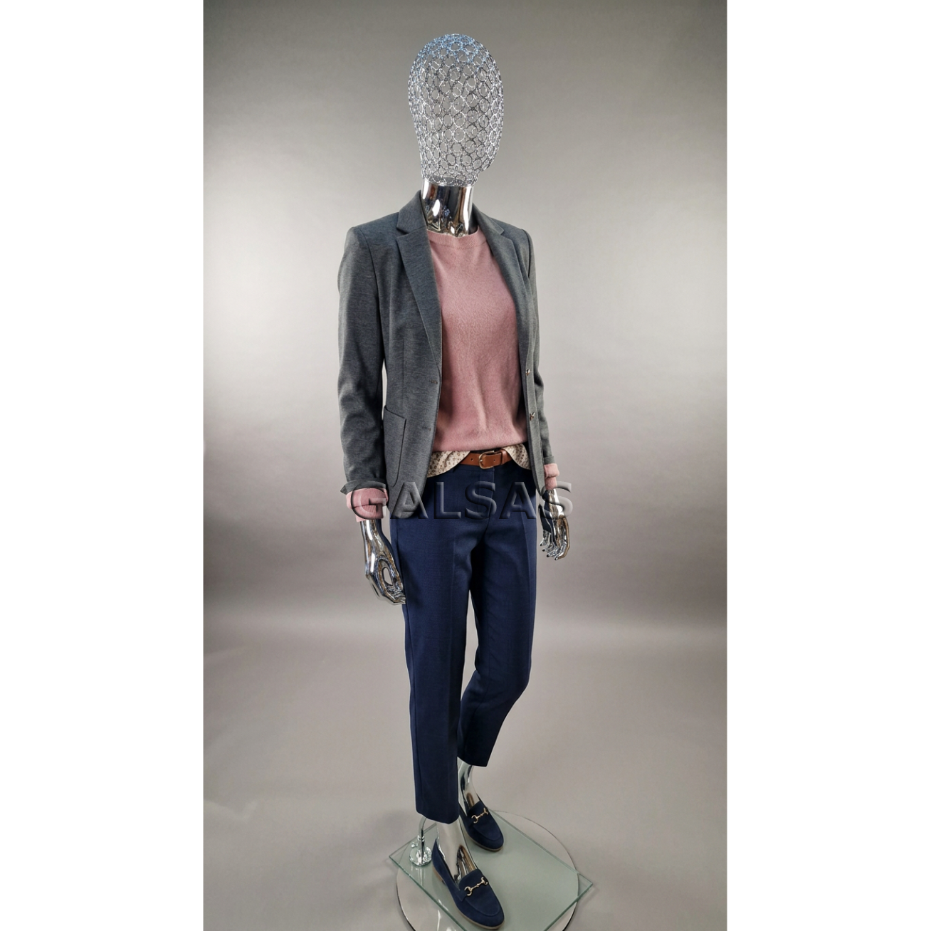 Mirror-Chrome Female Mannequin BF2-TINKL-SILVER 8