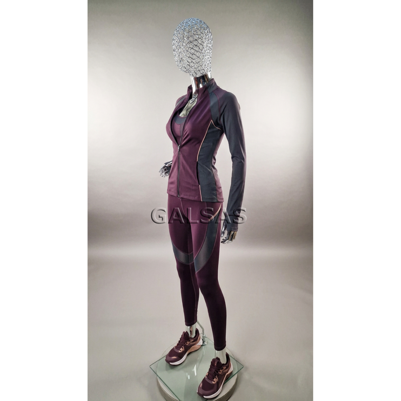 Mirror-Chrome Female Mannequin, Silver - BF6-TINKL-SILVER 8