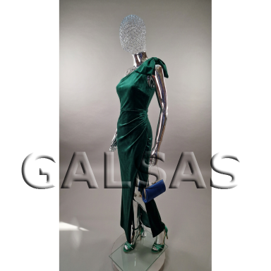 Mirror-Chrome Female Mannequin BF2-TINKL-SILVER Mirror-Chrome Female Mannequin BF2-TINKL-SILVER