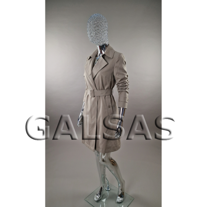 Mirror-Chrome Female Mannequin BF2-TINKL-SILVER 4 Mirror-Chrome Female Mannequin BF2-TINKL-SILVER 4
