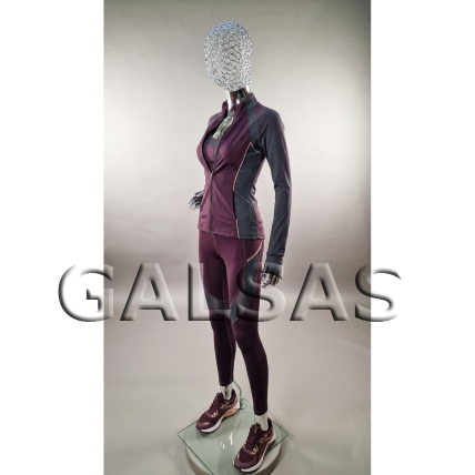 Mirror-Chrome Female Mannequin, Silver - BF6-TINKL-SILVER 8 Mirror-Chrome Female Mannequin, Silver - BF6-TINKL-SILVER 8