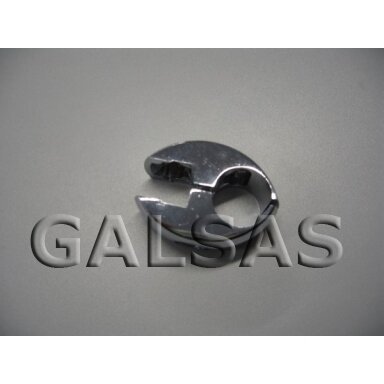 Single-Sided Shelf or Panel Connector with Chrome-Plated 25 mm Tube