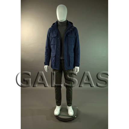 Male Full-Body Mannequin SM1-B-MAT, Matte White. Plastic. 7 Male Full-Body Mannequin SM1-B-MAT, Matte White. Plastic. 7