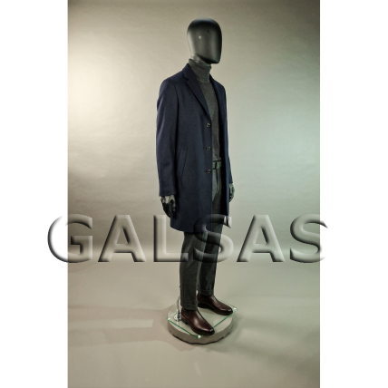Male Full-Body Mannequin SM1-J-MAT, Matte Black. Plastic. 5 Male Full-Body Mannequin SM1-J-MAT, Matte Black. Plastic. 5
