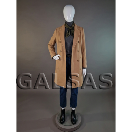 White Female Full-Body Mannequin, Glossy, Model 6007-B-BLIZG. Plastic. 1