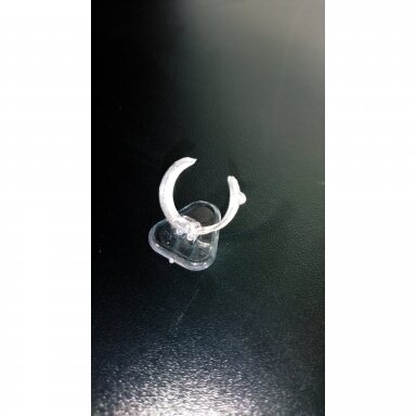 Ring Holder - Transparent Plastic Ring Holder - Transparent Plastic